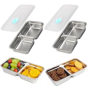 Grab and Go Snack Containers, Stain...