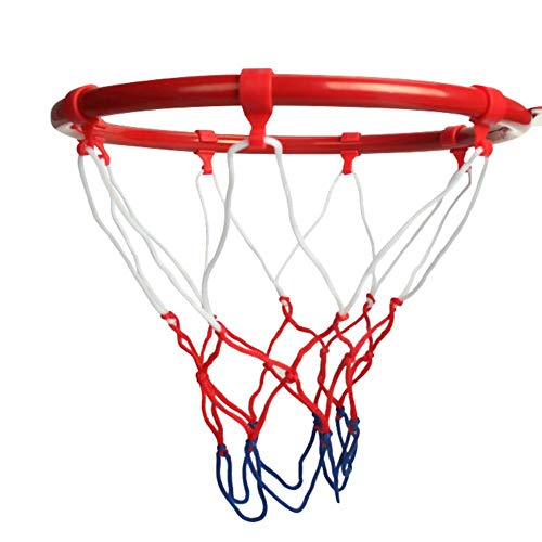 Basketball Rim, Professional Heavy Duty Basketball Net Universal Hoop Replacement Net Fits Standard
