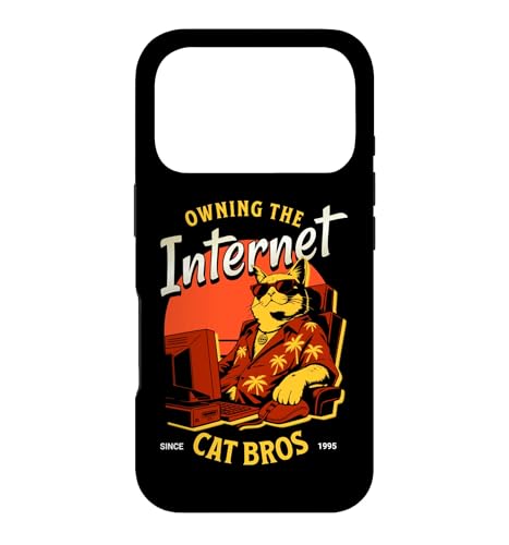 �C���^�[�l�b�g�����L����N�[���ȔL 1995 �e�b�N���[���A �X�}�z�P�[�X iPhone 17 Pro �p