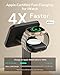 ESR Qi2 3 in 1 Wireless Charging Station, [Certified] Apple Watch Charger & 15W Qi2 MagSafe Charger Stand for iPhone, Wireless Charger for Multiple Devices iPhone 16/15/14/13&Watch&AirPods,Black