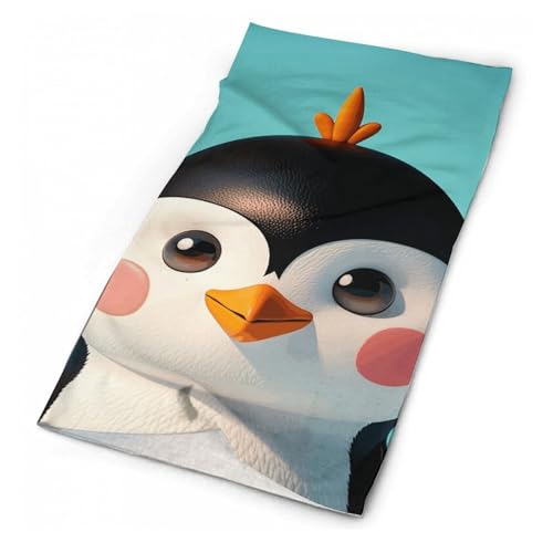 Cute Animal Head Neck Gaiter Face Cover Scarf, Breathable Sun Balaclava for Skiing Fishing Hiking Cycling2