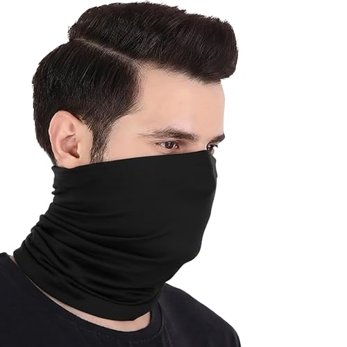 Image of MCAVOY Bandana & Neck Gaiter Scarf for Unisex Odor-Free, Breathable & Super Soft Multifunctional Headwear, Durable Face Mask, Headband, Neck Cover for Dust & Sun Protection, Free Size