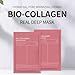 Bio-Collagen Real Deep Mask – Overnight Hydrogel Face Mask for Deep Hydration, Firming, Pore Minimizing, Korean Skincare, Skin Elasticity (4 Count, 1 Pack)
