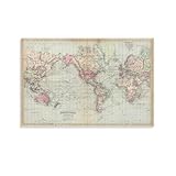 Photo Gallery westch stampa con mappa del mondo, stampe su tela, decorazione da parete con cornice, per camera da letto e soggiorno, moderna decorazione per la casa per occasioni speciali, 20 x 30 cm Photo Gallery westch stampa con mappa del mondo, stampe su tela, decorazione da parete con cornice, per camera da letto e soggiorno, moderna decorazione per la casa per occasioni speciali, 20 x 30 cm