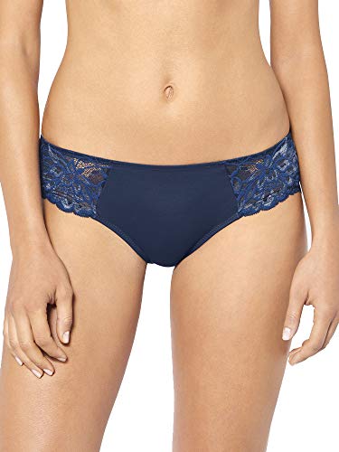 Triumph Women's Amourette Charm Hipster, Multicolour (Blue-Dark Combination M008), Size 18 UK