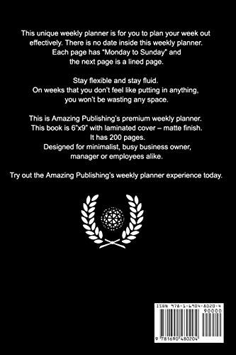 I Am Inspiring: Premium Weekly Planner image 4