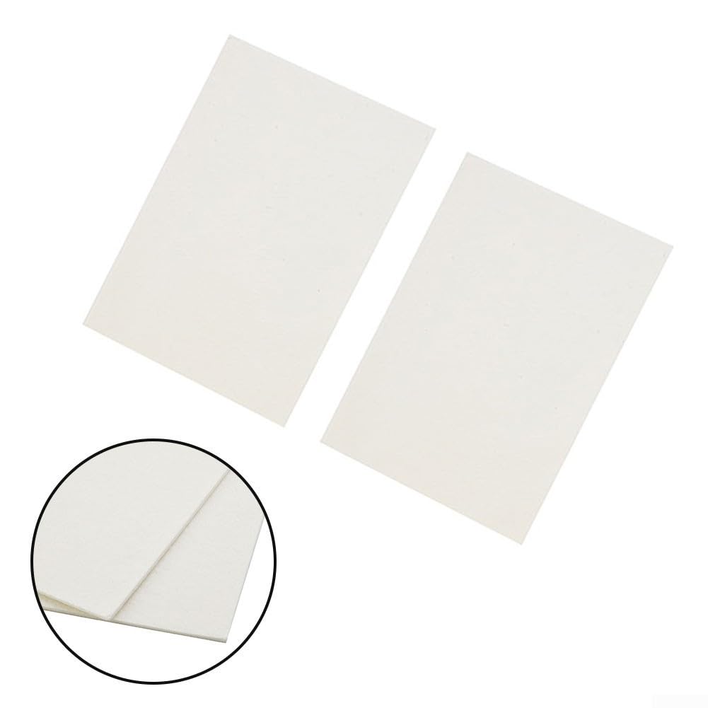 Materiale di tenuta in fibra di ceramica, 155 mm x 297 mm x 3 mm, adatto per alte temperature (2 pezzi)