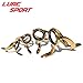 LureSport 10pcs Heavy Duty Boat Guide GHBESG Fishing Rod Building Component Repair DIY Accessory