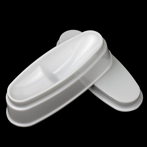 NMKL Easy French Dip Jar Mold System Nail Dipping Powder Container Tray with Lids for Pink White Smile Line
