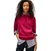 Tommy Jeans Tjw Reg S Flag Hoodie Dw0Dw19958, Felpa con Cappuccio, Donna, Viola (Lavish Cerise), M