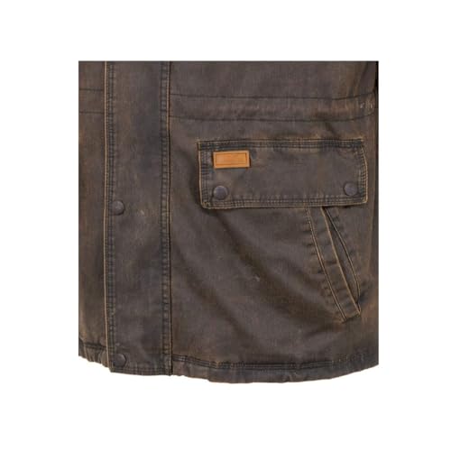 Image of Rancher Warming Water-Resistant Vintage Canyonland Western Jacket With Multiple Pockets