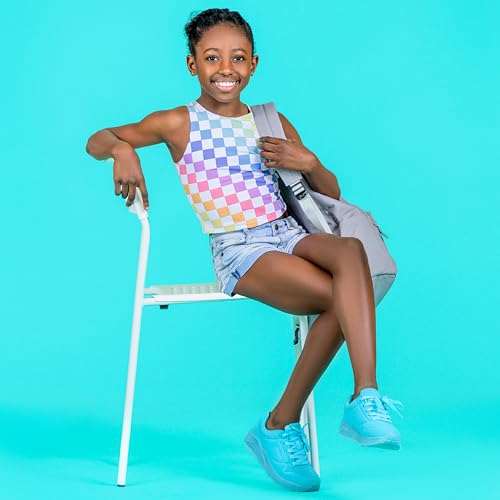 Destira Girls Dance Crop Tank Top, Super Soft Athletic Top, Ideal for Gymnastics, Yoga, Workouts, Running3