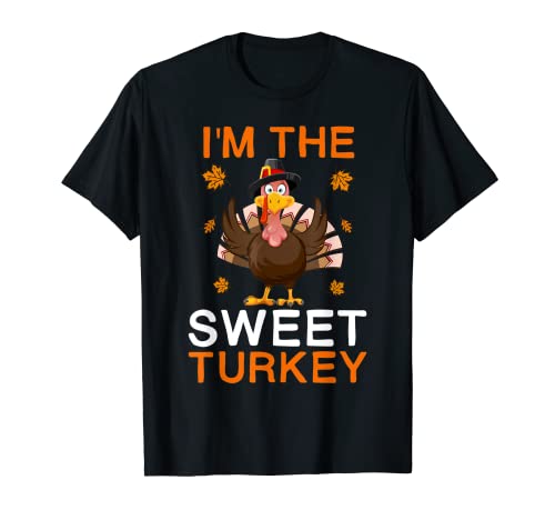 Traje de Acción de Gracias de Turquía I'm the Sweet Turkey Camiseta