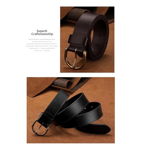 Skinny Belts, Women's Belts Needle Buckle Ground Edge Genuine Leather Adjustable Retro Waist Belt3