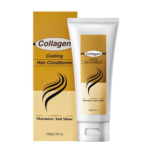 Collagen Hair Mask - Protein Hair Treatment with Argan Oil for Dry & Damaged Hair, Intensive...