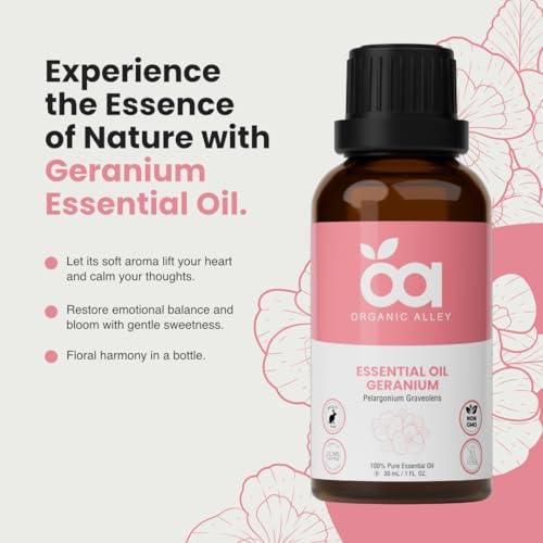 Aceite Esencial de Geranio Egipcio Puro 30 ml miniatura 3