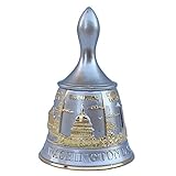 Washington D.C. Metal Souvenir Bell (Gray and Gold)