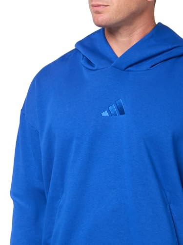 Image of adidas mens All Szn Fleece Loose Hoodie