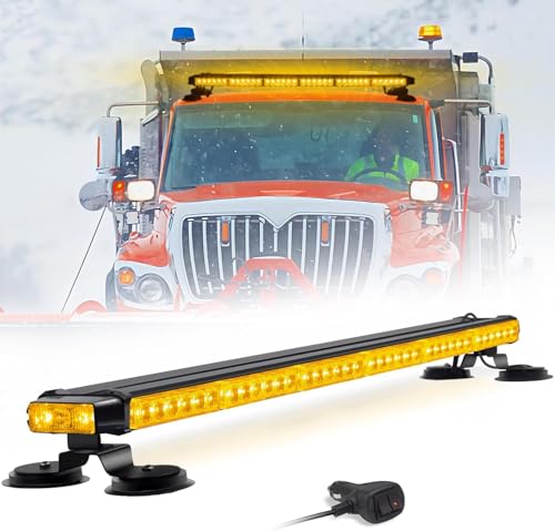 Barra de luz de advertencia estroboscópica con 78 LED intermitentes