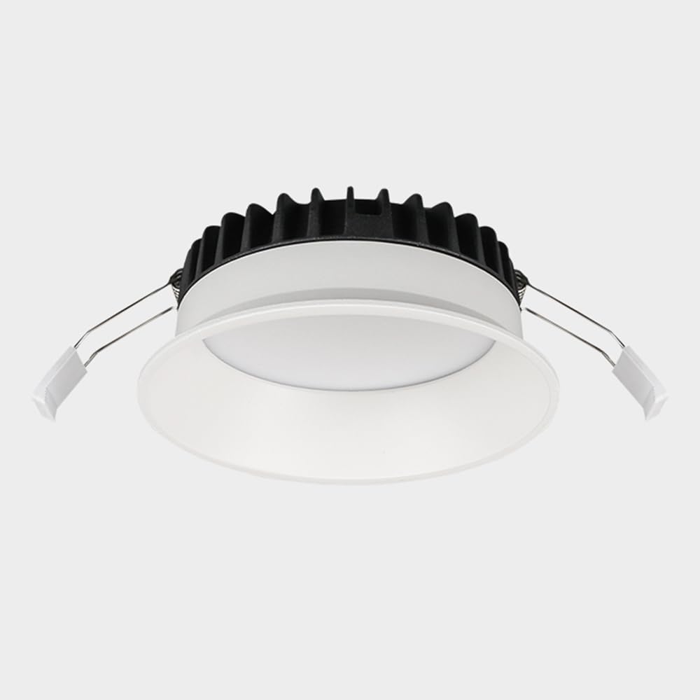 5.9″ Foco empotrable LED de Techo, Redondo, direccional, para Sala de Estar, Dormitorio, Oficina, Carcasa de Aluminio
