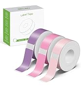 3 Rolls White Thermal Label Tape - 14x40mm For Label Printers (180 Labels/Roll)