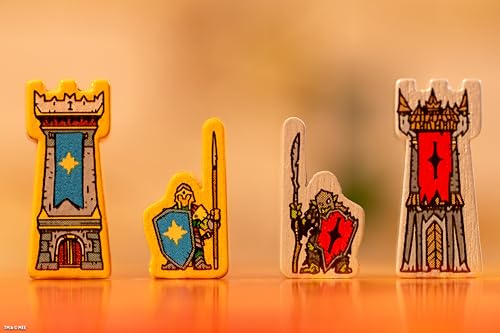 Asmodee - Le Seigneur des Anneaux : Duel pour la Terre du Milieu - Jeu de Société Stratégique pour Adultes & Enfants dès 10 Ans - Nouvelle Version 7 Wonders Duel - Univers Tolkien -30 Min - 2 Joueurs