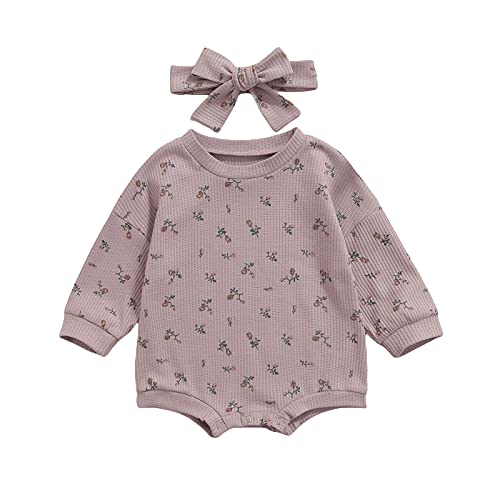 Baby Boy Girl Crewneck Sweatshirt Romper Oversized Pullover Sweater Top Infant 3 6 12 18 Months Fall Winter Clothes