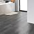 Chejiaye Wood Grain Peel and Stick Floor Tiles 17.72 "W x 118" L Thickened Self-Adhesive Vinyl Flooring Roll Waterproof, Anti Slip, and Anti Dent DIY Easy Installation,Gray (14.5 Sq.ft)