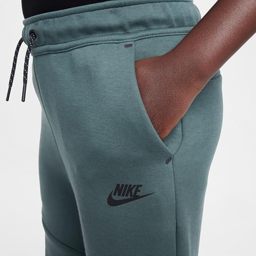 Nike Sportswear Tech Fleece Big Kids' Joggers (HV5869-338, Vintage Green/Black/Black)4