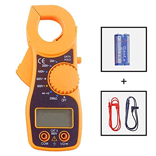 Image of DIY DIYC-13956 Crafts Portable LCD Digital Clamp Ampere AC DC Voltage Multi Meter Current OHM Tester Industrial & Scientific Dno# 17 (Pack of 4 Pcs, DIY Crafts)