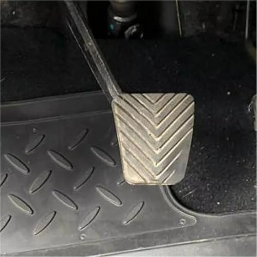 Pizgear Pedal Pad, for Hyundai, for Getz, for Prime, for Click TB 2002 2003 2004 2005 2006 2007 2008 2009 2010 Car Brake Clutch Foot Pedal Rubber Pad Cover Clutch Pedal(Black 2piece)(Black 2piece)