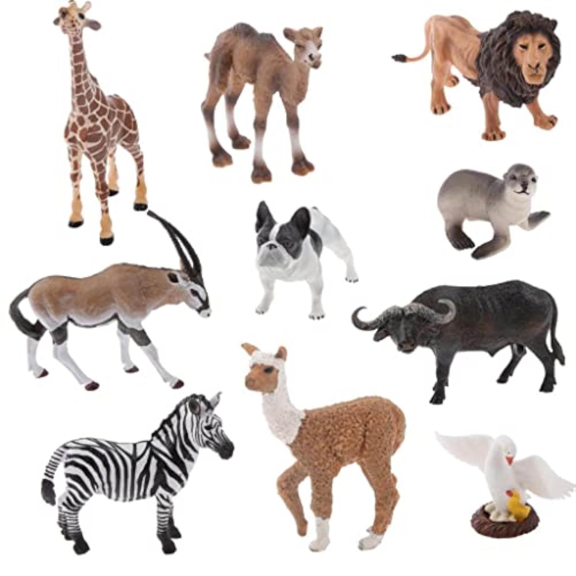 Realistic Lion Wildlife Model Figurine Educational Toy