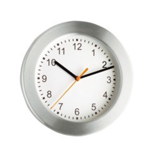 Horloge murale neoLab de 20 cm pour une cuisine moderne ou un bureau épuré