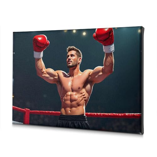 Tableau décoratif sur toile : le cadeau de Pâques idéal pour fan de boxe