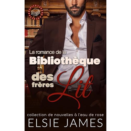 La romance de la bibliothèque des frères Lit Audiolibro Por Elsie James arte de portada