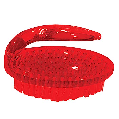 Image of The Kosher Cook Meat Red Dish Brush, Dishwashing and Kitchen Cleaning and Scouring, Easy Grip Handle, Gentle Bristles, Color Coded Home and Kitchen Accessories