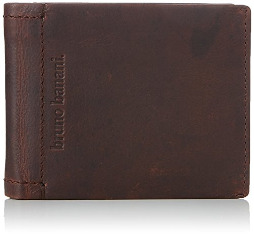 Preisvergleich Produktbild bruno banani Unisex-Erwachsene Arizona_3 Brieftasche, Marron (Braun), 2x9x12 cm