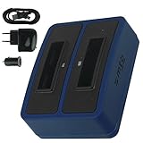 Double Chargeur (USB/Auto/Secteur) Compatible avec Samsung SLB-10A / Compatible avec Toshiba Camileo X-Sports Double Chargeur (USB/Auto/Secteur) Compatible avec Samsung SLB-10A / Compatible avec Toshiba Camileo X-Sports