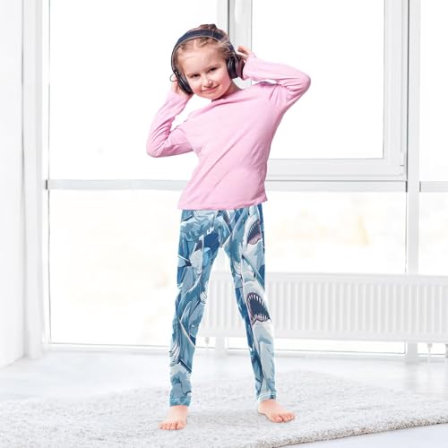 Toddler Girls Leggings Printed Yoga Pants Leggings Many Sharks for Kids4