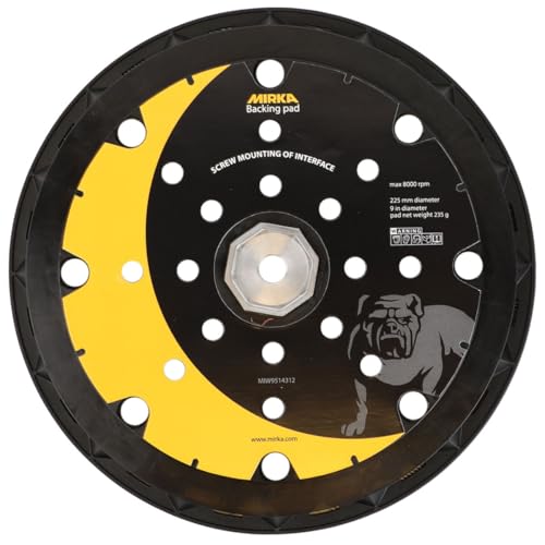 Backing Pad 225 Mm 25H Grip Leros + 8 Viti