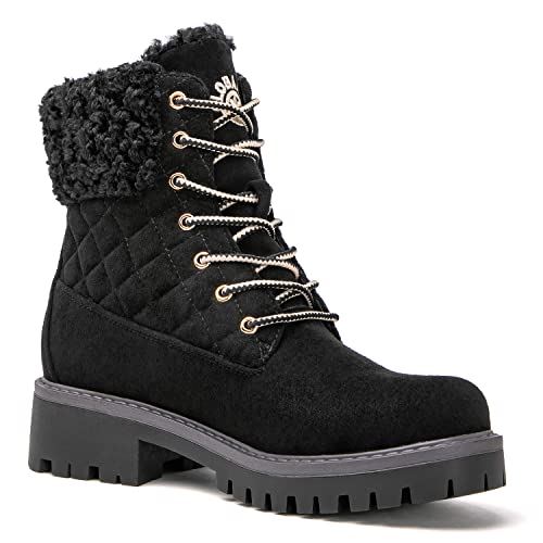 Women’s Fall Winter Quilted Ankle Boots - image 4