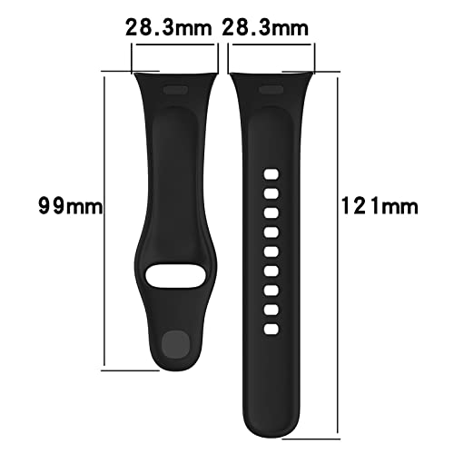 Correa de silicona compatible con Redmi Watch 3 miniatura 6