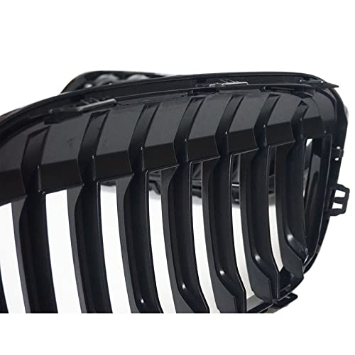 Parrilla riñón delantera para BMW X1 F48 F49, rejillas de línea única con ajuste OE original 6