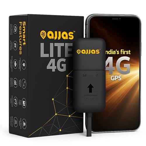 Ajjas 4G Lite (Remote Engine Lock) - Wired Hidden AI Smart GPS wi...