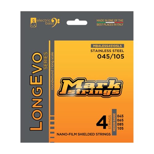 Markbass Longevo 45/105 Stainless Steel évitez les cordes usées sur votre basse 4 cordes