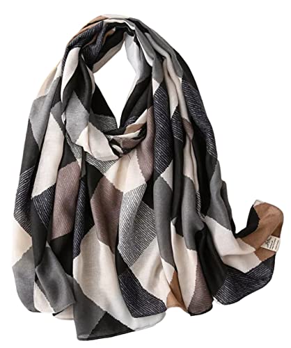 FAIRYGATE Femme Écharpe Chale Élégant Etole Douce Chaude Ecossaise Stole pour Automne et Hiver 70013 Cover