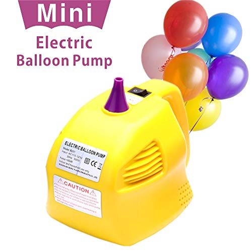 MIni Electric Balloon Pump, Portable Electric Balloon Inflator/Blower for Decoration.Mini Electric Portable Household