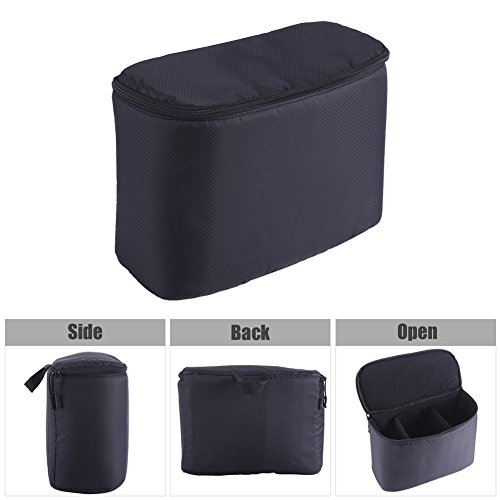 Funda insertable universal para cámara DSLR y lentes miniatura 6