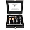 Laguiole Style de Vie Korkenzieher-set, Sommelier-set, 6-teilig, Eichenholz