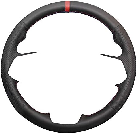 Miniatura 2 de Eiseng Fundas de volante personalizadas para Ford F-150 F150 SVT Raptor 2010 2011 2012 2013 2014 Accesorios interiores coser cuero de microfibra